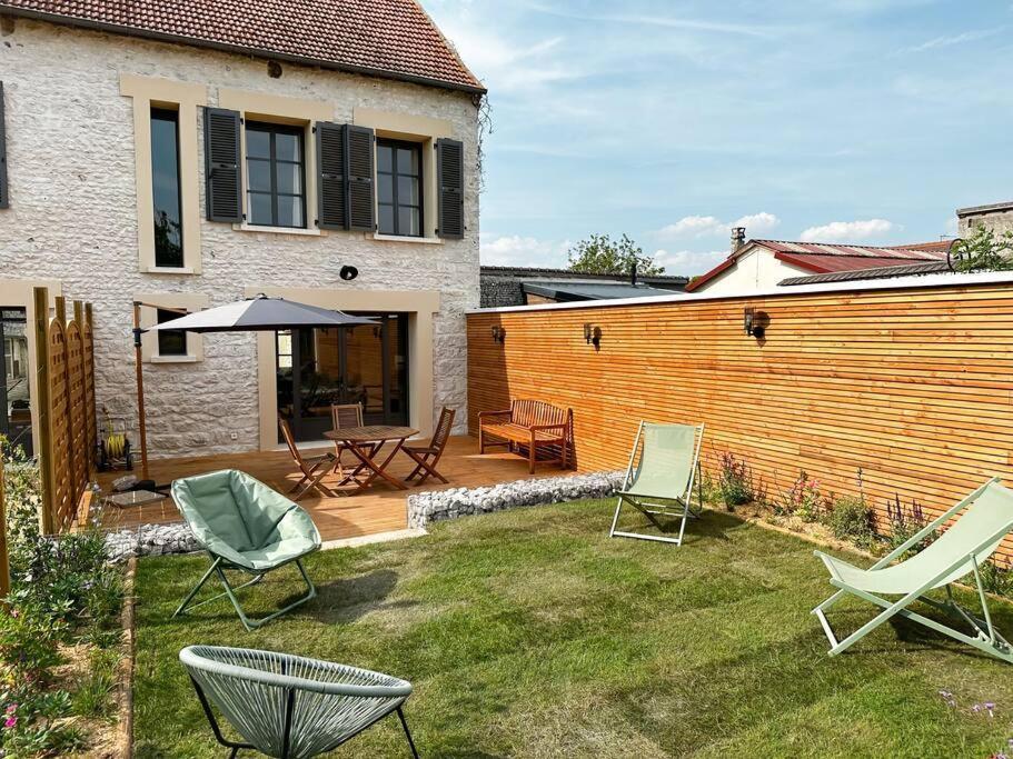 W27A - Splendide Appartement A 3' De Giverny Limetz Exterior foto
