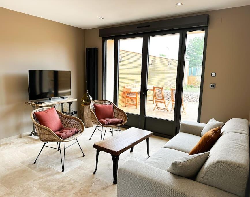 W27A - Splendide Appartement A 3' De Giverny Limetz Exterior foto